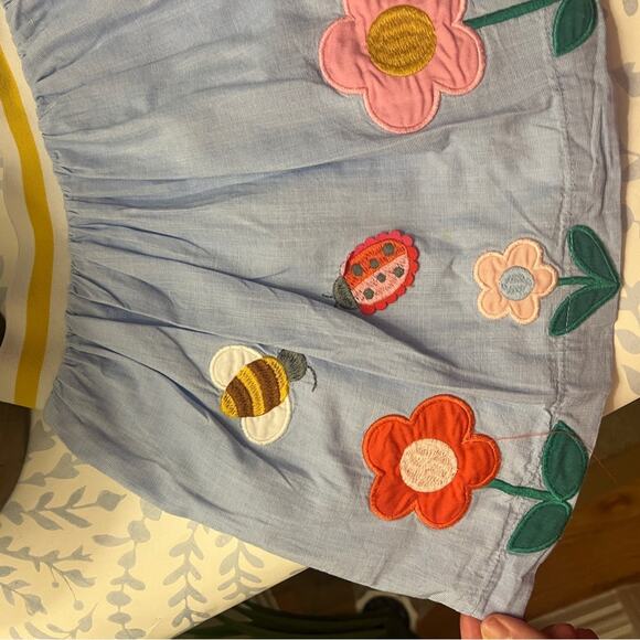 Mini Boden Bumble Bee Ladybug Skirt 3/4T - Picture 9 of 9